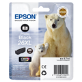 Artikelbild 1 für EPSON 26XL / T2631XL (Eisbär) Foto schwarz Druckerpatrone, Artikelnummer 112433