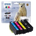 Artikelbild 1 für EPSON 26 / T2616 (Eisbär) schwarz, cyan, magenta, gelb Druckerpatronen, 4er-Set, Artikelnummer 148528