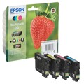 Artikelbild 1 für EPSON 29 / T2986 (Erdbeere) schwarz, cyan, magenta, gelb Druckerpatronen, 4er-Set, Artikelnummer 211161