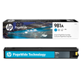 Artikelbild 1 für HP 981A(J3M68A) cyan Druckerpatrone, Artikelnummer 277900
