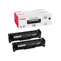 Artikelbild 1 für Canon 2x 718 BK schwarz Toner, 2er-Set, Artikelnummer 341002