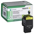 Artikelbild 1 für Lexmark 71B20Y0 gelb Toner, Artikelnummer 419320