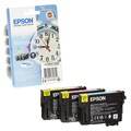 Artikelbild 1 für EPSON 27 / T2705 (Wecker) cyan, magenta, gelb Druckerpatronen, 3er-Set, Artikelnummer 140913