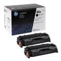 Artikelbild 1 für HP 80X (CF280XD) schwarz Tonerkartuschen, 2er-Set, Artikelnummer 106880