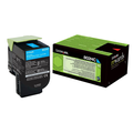 Artikelbild 1 für Lexmark 80C2HC0 cyan Toner, Artikelnummer 377426