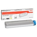 Artikelbild 1 für OKI 45862837 gelb Toner, Artikelnummer 849392