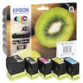 Artikelbild 1 für EPSON 202XL/T02G74 (Kiwi) schwarz, Foto schwarz, cyan, magenta, gelb Druckerpatronen, 5er-Set, Artikelnummer 432430