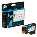 Artikelbild 1 für HP 72(C9384A) schwarz matt, gelb Druckkopf, Artikelnummer 270264