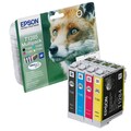 Artikelbild 1 für EPSON T1285M (Fuchs) schwarz, cyan, magenta, gelb Druckerpatronen, 4er-Set, Artikelnummer 545442