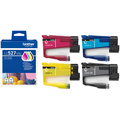 Artikelbild 1 für brother LC-527VAL schwarz, cyan, magenta, gelb Druckerpatronen, 4er-Set, Artikelnummer 707279