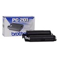 Artikelbild 1 für brother PC-201 schwarz Thermo-Druckfolie, 1 Rolle, Artikelnummer 283002